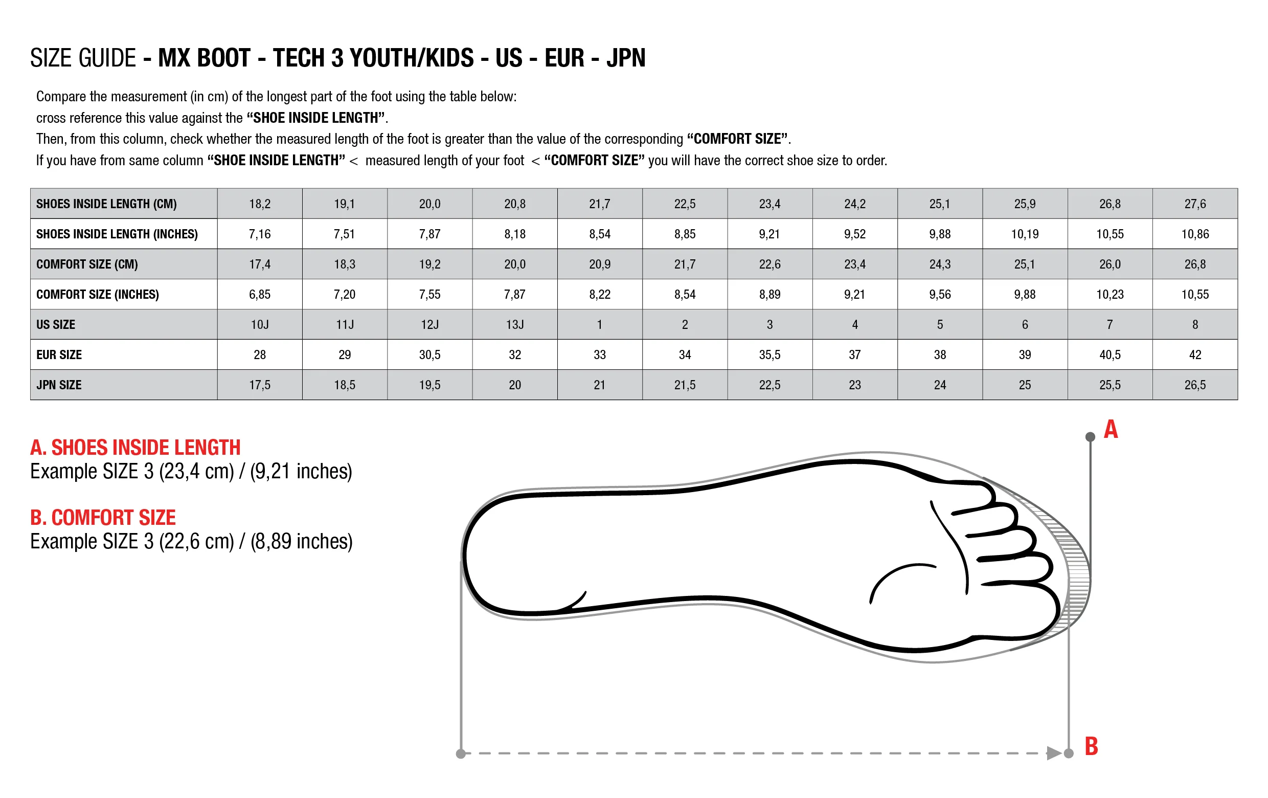 Size guide